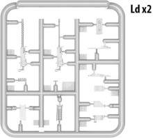 Miniart Maket U.S Makineli Tüfek Seti 1:35 Ölçekli N:37047 - 5