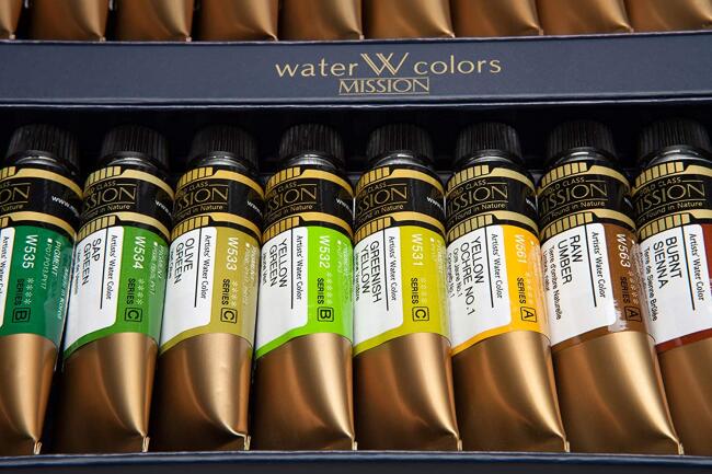 Mission Gold Class Pigment Tüp Sulu Boya Seti 15 ml 34’lü Mwc-1534 - 2