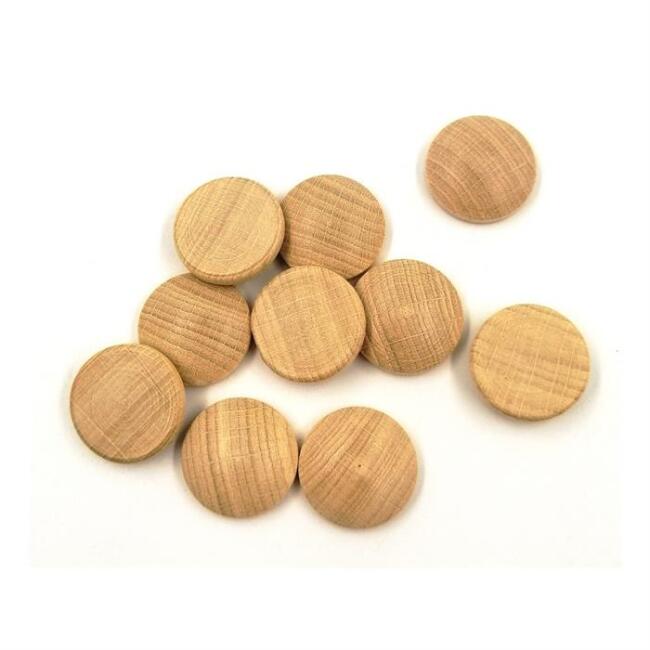 Mk Model Ahşap Daire Kubbeli 15 mm 10 Adet - 1