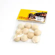 Mk Model Ahşap Yarım Küre 25 mm 10'lu - 1