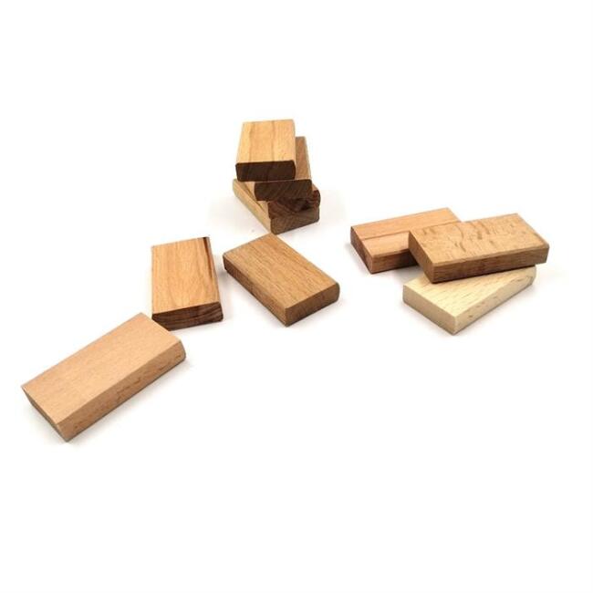 Mk Model Kayın Çıta 11 mm 5.5 cm 10’lu - 1