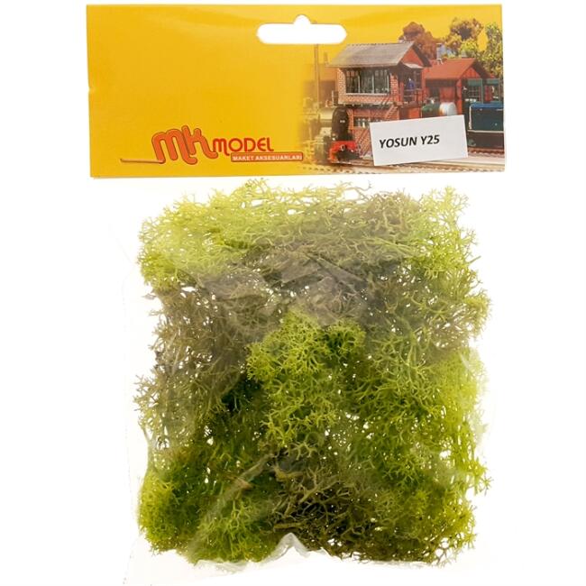Mk Model Maket Zemin Yosun N:25 Açık Yeşil - 1