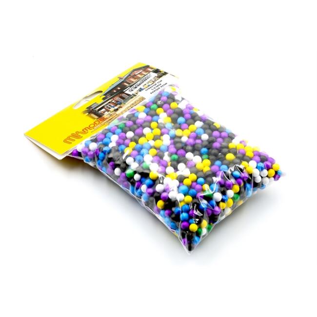 Mk Model Strafor Top 5-6 mm Karışık Renkli - 1