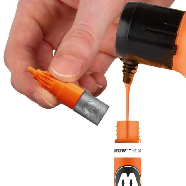Molotow 127HS One4All Akrilik Marker Kalem 2 mm Zinc Yellow 006 - 4