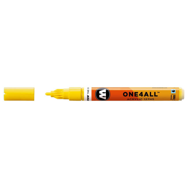 Molotow 127HS One4All Akrilik Marker Kalem 2 mm Zinc Yellow 006 - 1