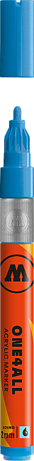 Molotow 127HS One4All Akrilik Marker Kalem 2 mm Shock Blue Middle 161 - 1