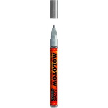 Molotow 127HS One4All Akrilik Marker Kalem 2 mm Metallic Silver 227 - Molotow