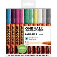 Molotow 127HS Basic Set 3-2 mm 10 Renk - Molotow