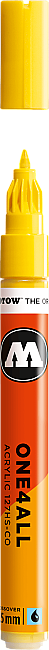 Molotow 127HS-CO One4All Akrilik Marker Kalem 1.5 mm Zinc Yellow 006 - 1