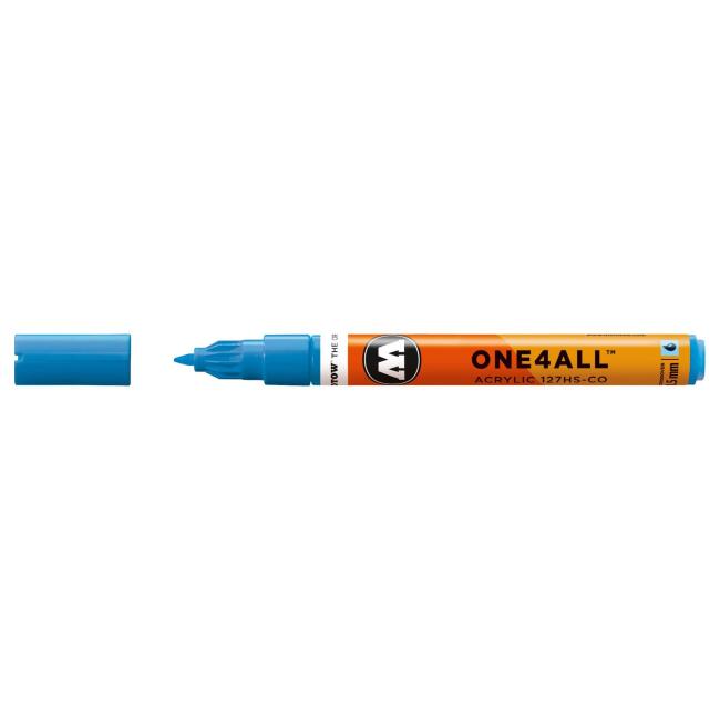 Molotow 127HS-CO One4All Akrilik Marker Kalem 1.5 mm Shock Blue Middle 161 - 1