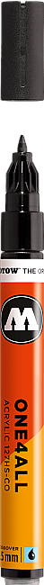 Molotow 127HS-CO One4All Akrilik Marker Kalem 1.5 mm Signal Black 180 - 1
