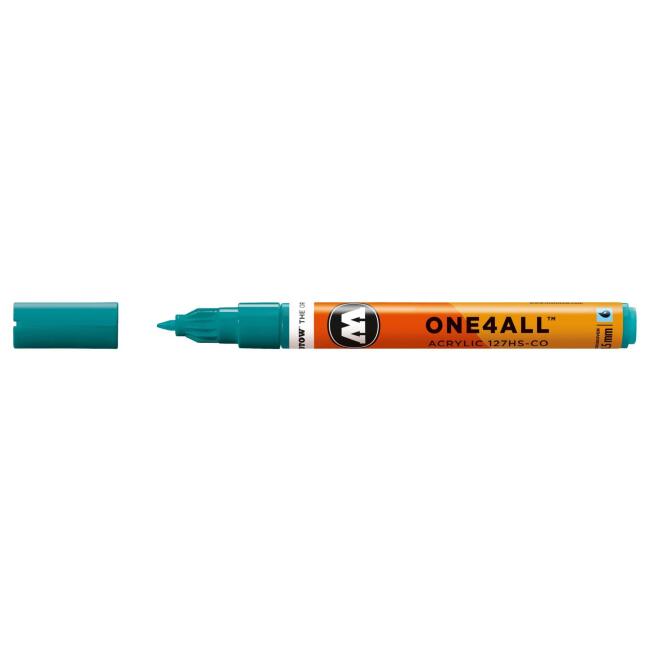 Molotow 127HS-CO One4All Akrilik Marker Kalem 1.5 mm Lagoon Blue 206 - 1