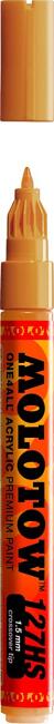 Molotow 127HS-CO One4All Akrilik Marker Kalem 1,5 mm Ocher Brown Light 208 - 2