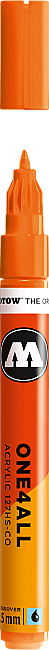 Molotow 127HS-CO One4All Akrilik Marker Kalem 1.5 mm Neon Orange 218 - 1