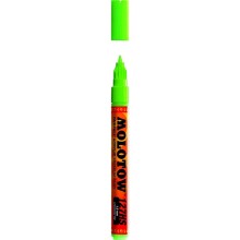 Molotow 127HS-CO One4All Akrilik Marker Kalem 1,5 mm Neon Green Fluorescent 219 - Molotow