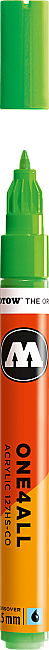 Molotow 127HS-CO One4All Akrilik Marker Kalem 1.5 mm Neon Green Fluorescent 219 - 1