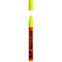 Molotow 127HS-CO One4All Akrilik Marker Kalem 1,5 mm Neon Yellow Fluorescent 220 - 1