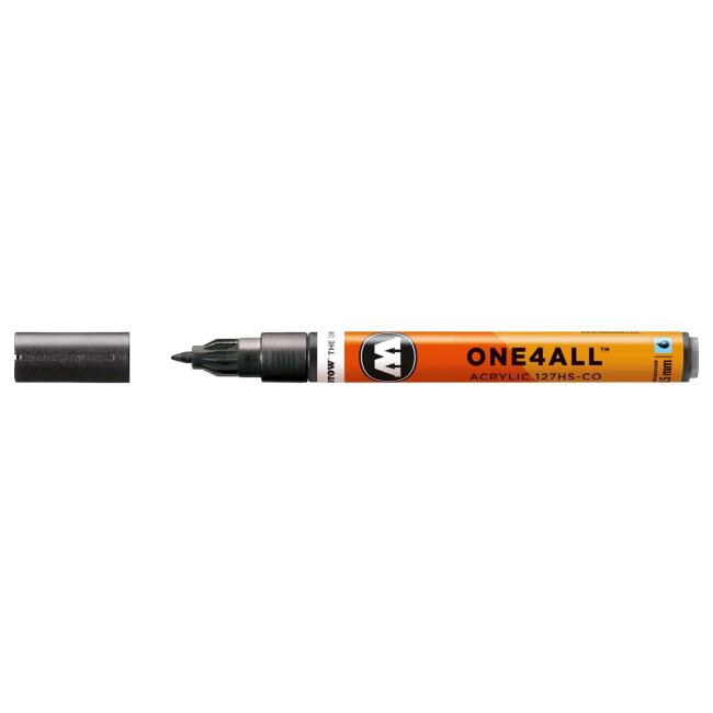 Molotow 127HS-CO One4All Akrilik Marker Kalem 1.5 mm Metallic Black 223 - 1