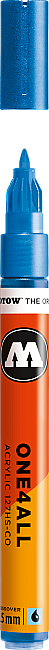 Molotow 127HS-CO One4All Akrilik Marker Kalem 1.5 mm Metallic Blue 224 - 1