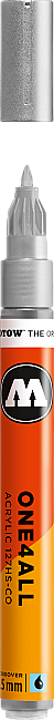 Molotow 127HS-CO One4All Akrilik Marker Kalem 1.5 mm Metallic Silver 227 - 1