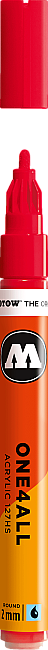 Molotow 127HS One4All Akrilik Marker Kalem 2 mm 243 Cherry Red - 1
