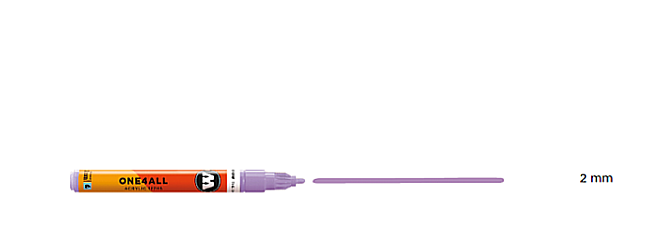 Molotow 127HS One4All Akrilik Marker Kalem 2 mm 246 Lavender - 1