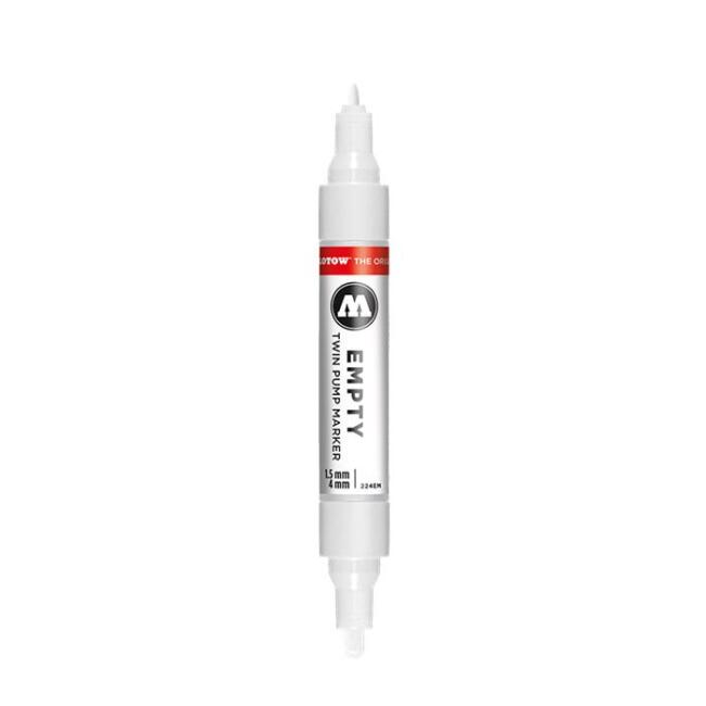 Molotow Boş Marker Kalem Çift Uçlu 1.5 - 4 mm 224EM - 1