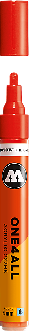 Molotow 227HS One4All Akrilik Marker Kalem 4 mm Traffic Red 013 - 1