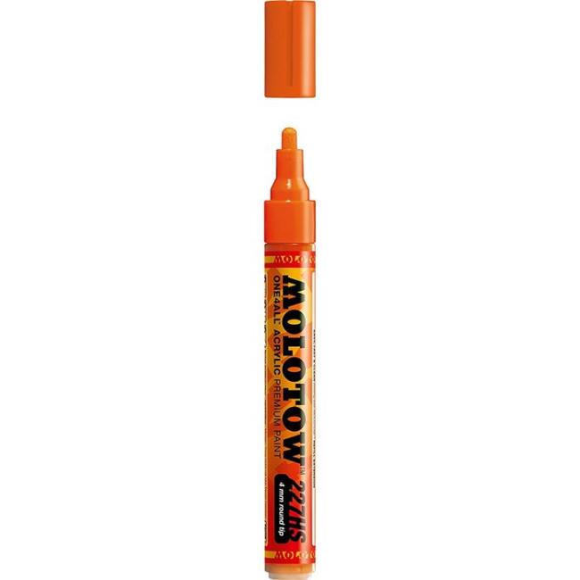 Molotow 227HS One4All Akrilik Marker Kalem 4 mm Dare Orange 085 - 1