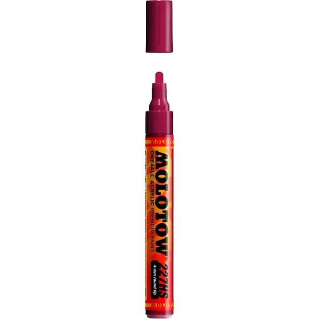 Molotow 227HS One4All Akrilik Marker Kalem 4 mm Burgundy 086 - 1