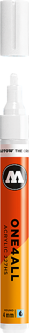 Molotow 227HS One4All Akrilik Marker Kalem 4 mm Signal White 160 - 1