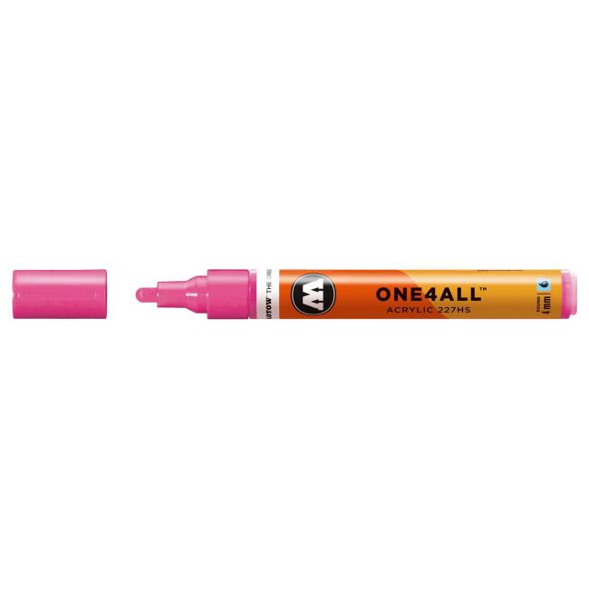 Molotow 227HS One4All Akrilik Marker Kalem 4 mm Neon Pink 200 - 1