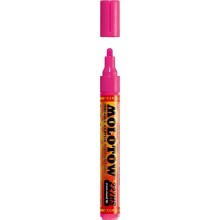 Molotow 227HS One4All Akrilik Marker Kalem 4 mm Neon Pink Fluorescent 217 - Molotow