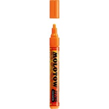 Molotow 227HS One4All Akrilik Marker Kalem 4 mm Neon Orange Fluorescent 218 - Molotow