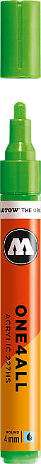 Molotow 227HS One4All Akrilik Marker Kalem 4 mm Neon Green Fluorescent 219 - 1