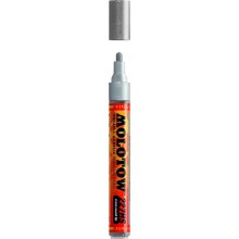 Molotow 227HS One4All Akrilik Marker Kalem 4 mm Metallic Silver 227 - Molotow