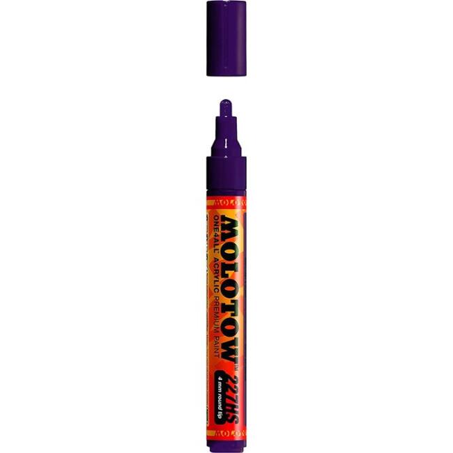 Molotow 227HS One4All Akrilik Marker Kalem 4 mm Purple Violet 233 - 1