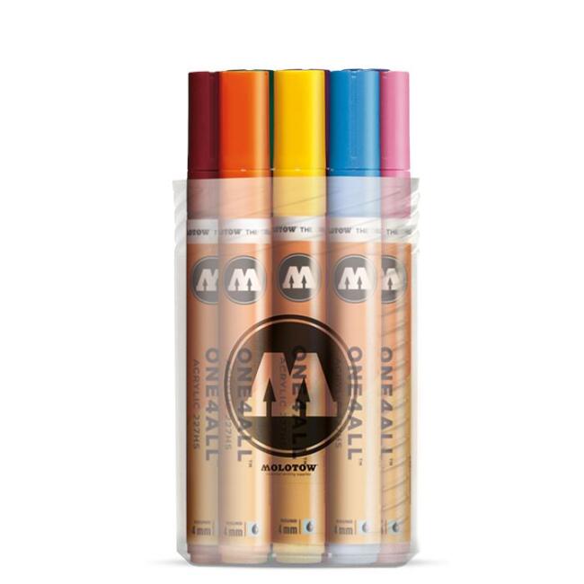 Molotow 227HS One4All Akrilik Marker Kalem 4 mm 12’li Main Kit 1 200153 - 1