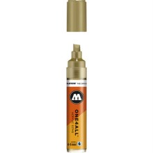 Molotow 327HS One4All Yan Kesik Uç Akrilik Marker Kalem 4-8 mm Metalic Gold 228 - Molotow