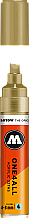 Molotow 327HS One4All Yan Kesik Uç Akrilik Marker Kalem 4-8 mm Metalic Gold 228 
