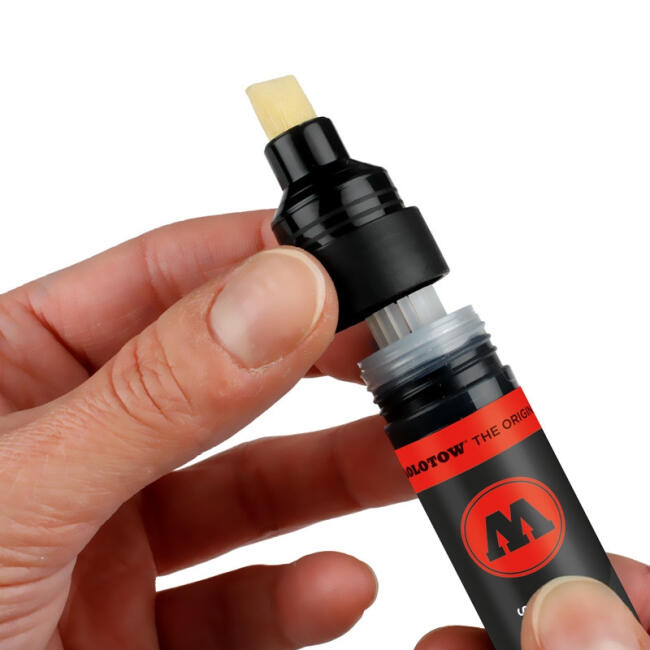 Molotow 360PI Coversall Graffiti Tagmarker Kalem 4-8 mm Signal Black 360000 - 3
