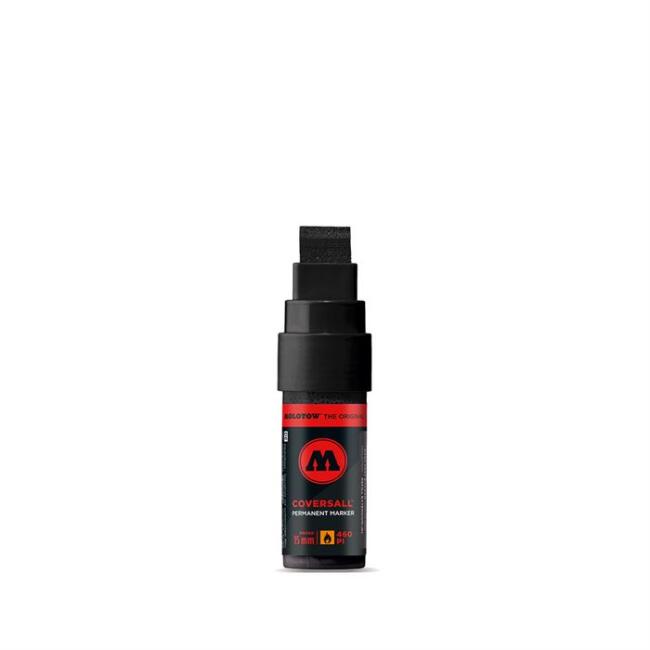 Molotow 460PI Coversall Graffiti Tagmarker Kalem 15 mm Signal Black - 1
