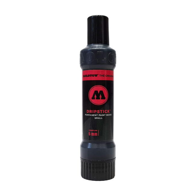 Molotow 863DS Dripstick Permanent Paint 6 mm Uç 30 ml Signal Black 863005 - 1