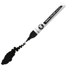 Molotow Aqua Color Brush Fırça Uçlu Kalem 022 Deep Black - 1