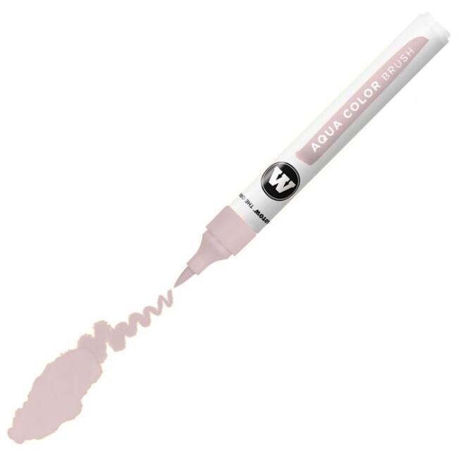 Molotow Aqua Color Brush Fırça Uçlu Kalem 055 Rose Pastel - 1