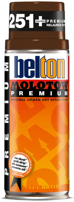 Molotow Belton Premium Sprey Boya 400 ml Chocolate Brown 208 - 2