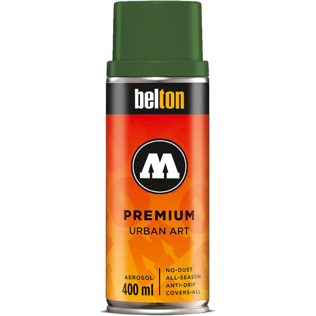 Molotow Belton Premium Sprey Boya 400 ml Chromium Oxide Green 166 - 4