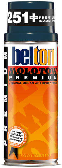 Molotow Belton Premium Sprey Boya 400 ml Deep-Sea Blue 108 - 2