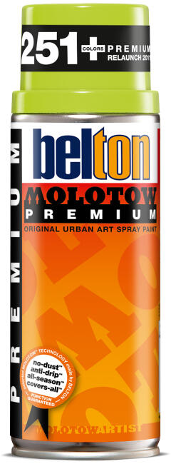 Molotow Belton Premium Sprey Boya 400 ml Kiwi Light 149 - 3
