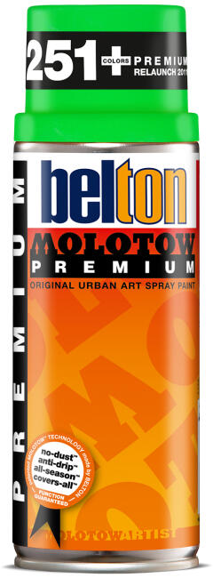 Molotow Belton Premium Sprey Boya 400 ml Neon Green 236 - 6